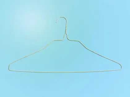 White Powder Shirt Hanger