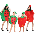 Meyve kostüm Cadılar Bayramı diy yetişkin performans anaokulu sebze performans giyim ebeveyn-çocuk çevre moda sho