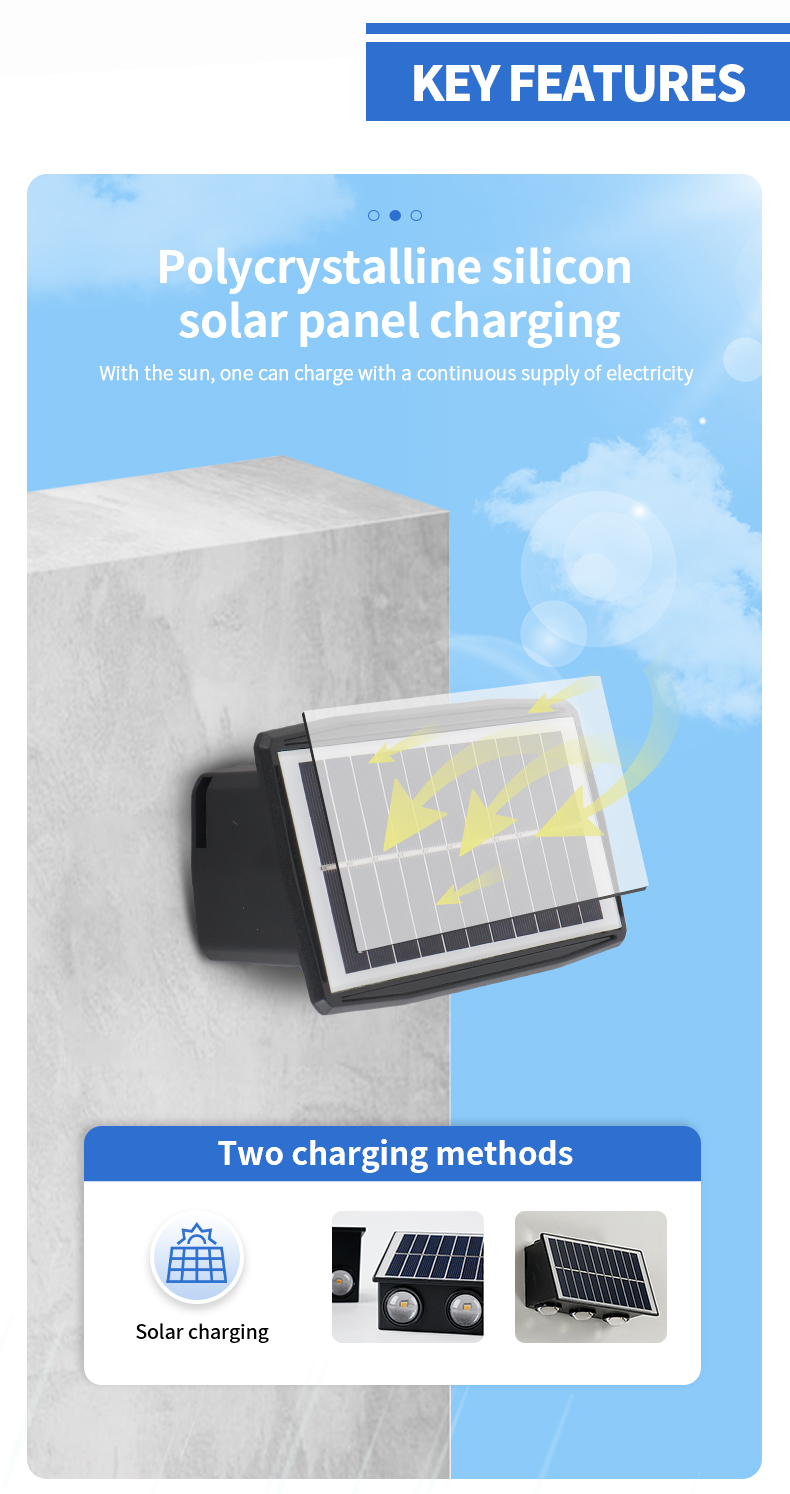 Solar Wall Lights（2）