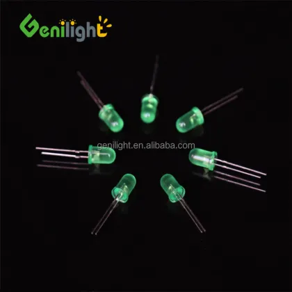GREEN F3 LEDs - Diode LED Light Emitting Diode