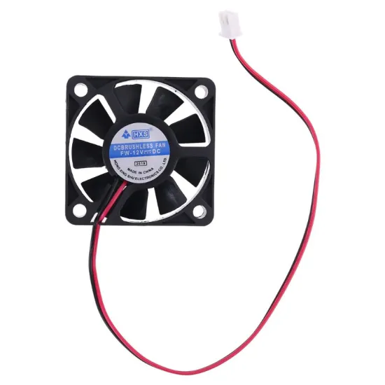 DC 12V 0.12A 2-Pin 50x50x10mm PC Computer CPU System Brushless Cooling Fan 5010 WXTB
