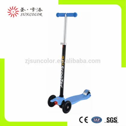 4 wheels micro maxi scooter adjusted T-bar for teenager child