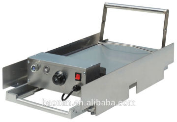 Stainless Steel Electric Hamburger Bun Toaster / Bread Toaster