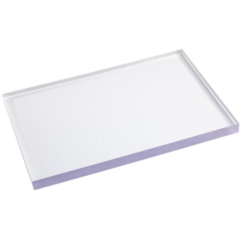 UV resistant solid polycarbonate sheet