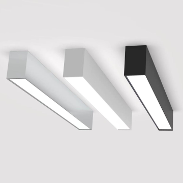 Fast Delivery 24W LED Suspended Linear Light Fixture - 1200mm 1500mm Options