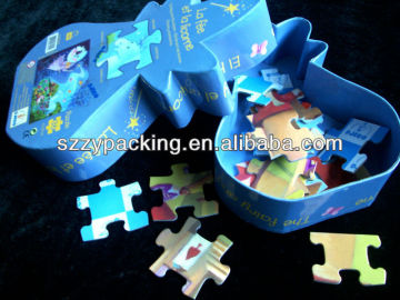rigid paper baby jigsaw puzzle with box