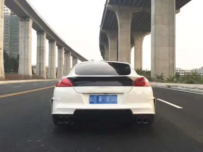 Hot-For Porsche Panamera V-style Carbon Fiber Car Spoiler