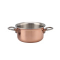 Aluminum Core Copper Coated Stainless Steel Sauce Pot