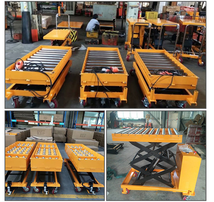 small electric hydraulic mini scissor lift table