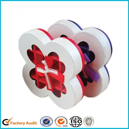 Empty Merci Chocolate Box For White Chocolate