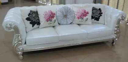 royal rose leather tufted sofa set sectional sofa leather sofa