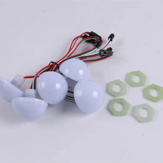 30mm RGB LED Point Light SMD5050 for Amusement Park Rides - 160° Viewing Angle