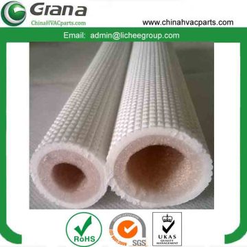 White embossing insulation pipe for air condition