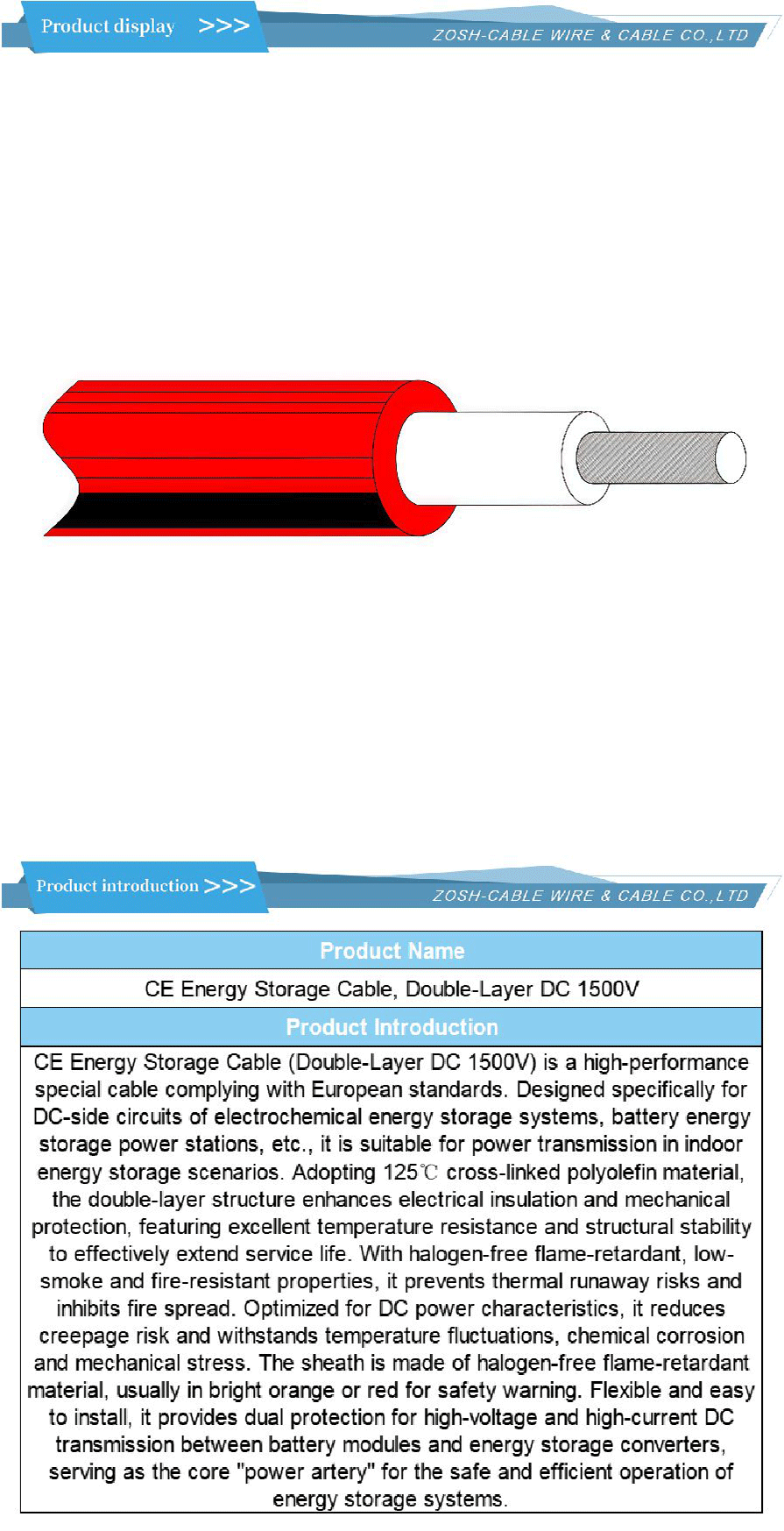 Robot cable (anti-torsion)-xiangqing1-ZS032