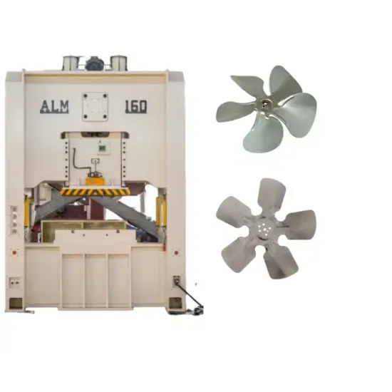 High Precision Power Press Stamping Machine for Metallic Fan Blade Production Line
