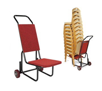 High Quality Stacking Banquet Chair Trolley for Hotel or Wedding Chairs Transportation