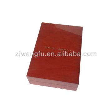 custom luxury wooden perfume box packaging