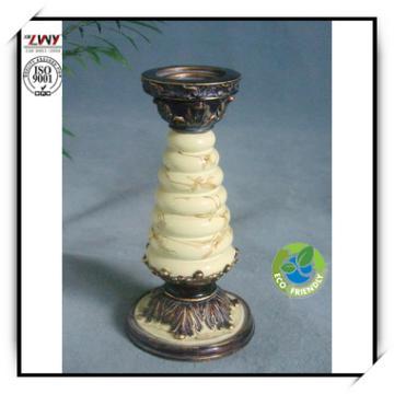 8 Inches Polyresin candle holder