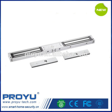 PROYU Two Doors Electric Locks and magneic lock for glass door and wood door
