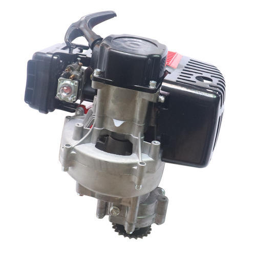 1E44-5 49cc Engine with Gearbox for 2-Stroke Mini Dirt Bike, Pocket Bike, and Mini ATV Parts