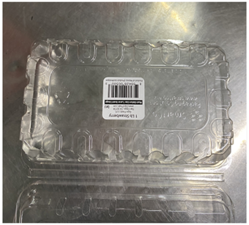 Cheap UPC Barcode serial Label for Strawberry Packaging