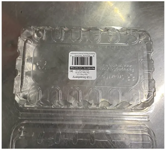 Cheap UPC Barcode serial Label for Strawberry Packaging