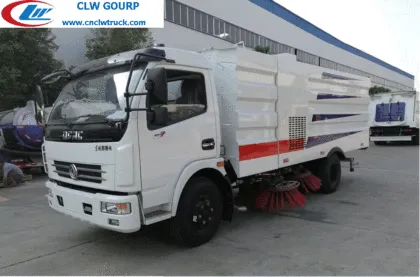 Hot buy Dongfeng 8cbm road sweeper truck