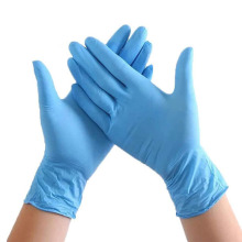 Blue Disposable Nitrile Powder Free Gloves