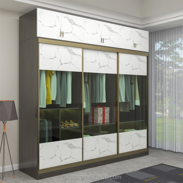 Yatak odası için modern ucuz garderobe gardırop - büyük kapasiteli kıyafetler dolabı