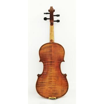 Ручная работа высокого качества с красивым цветным лаком на верхней части скрипки
