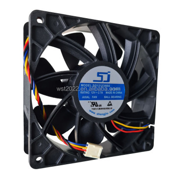 High Speed 120mm DC12V Cooling Fan 6500RPM SG121238BS