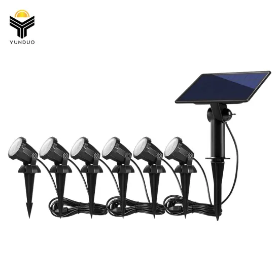 Yunduo Solar Panel LED Spotlights for Outdoor Patio