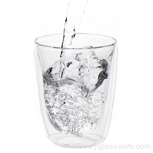 Borosilicate Clear Glass Tea Coffee Water Cup