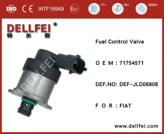 Fuel Pump Pressure Regulator Control Valve Used for FIAT 71754571