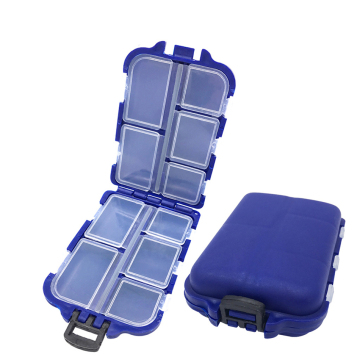 Newmajor 9,3 cm Boîte d'utilité de pêche de pêche - Diviseurs réglables pour stockage de leurre