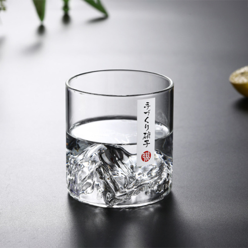 Transparent Mountaineering Whiskey Glass