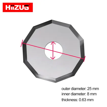 Tungsten Carbide Zund Cutting Blades Z50 Z51 Z52 for CNC Oscillating Knife Machines