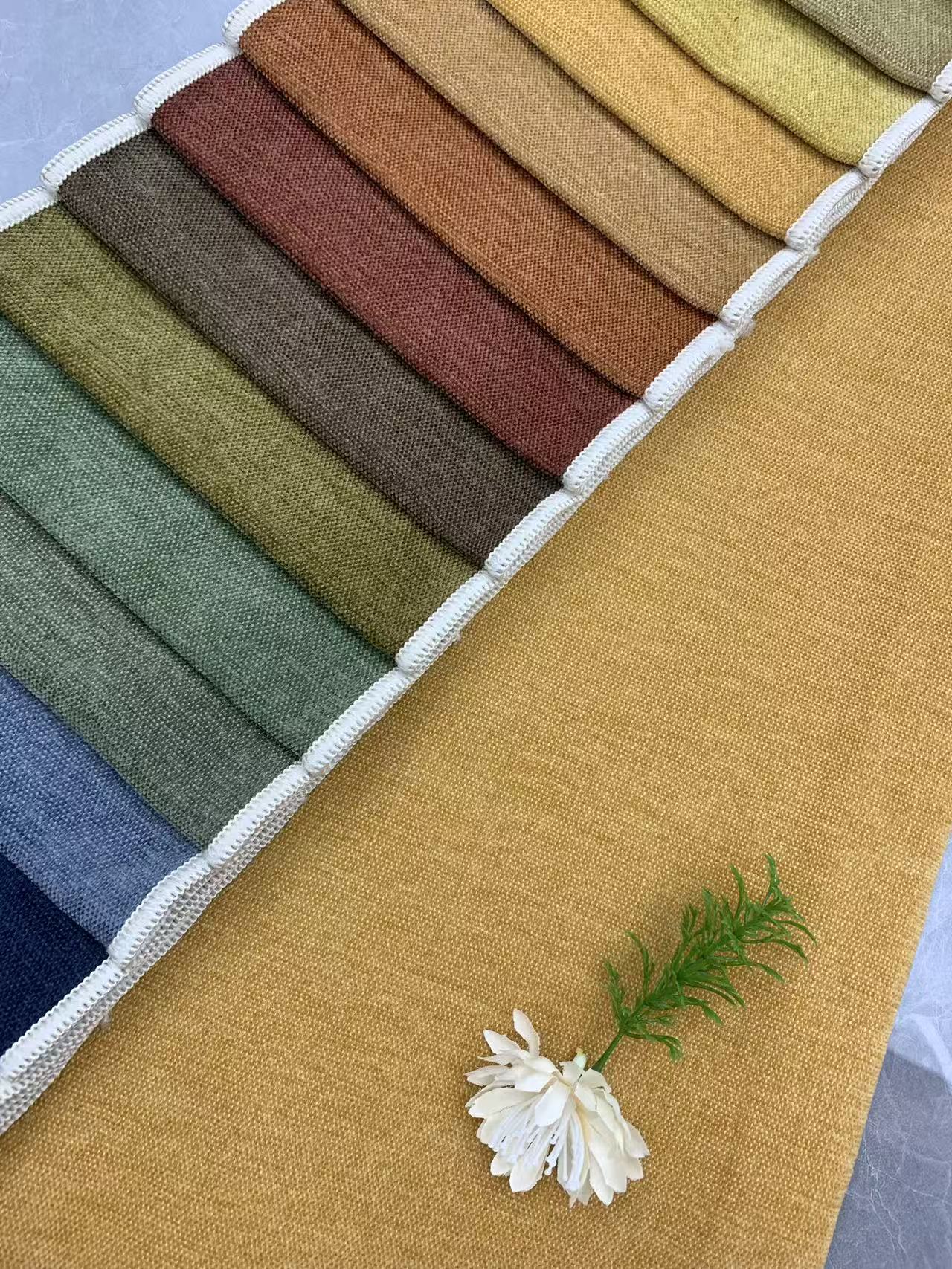 Chenille Upholstery Fabric