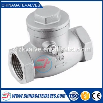 stainless steel SS304 Swing Check Valve