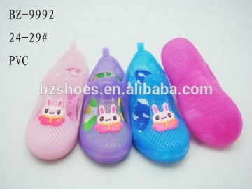 fashion sandal new design kids sandal factory price PVC sandal BZ-9992