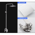 Mixing valve of hot and cold faucet solar water heater Triangular Shape Bathroom Shower tap