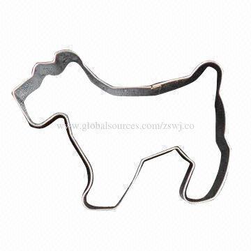 Dog-shaped Stainless Steel Cookie Cutter