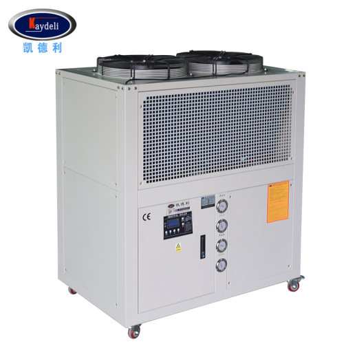 Air cooled low temperature freezer