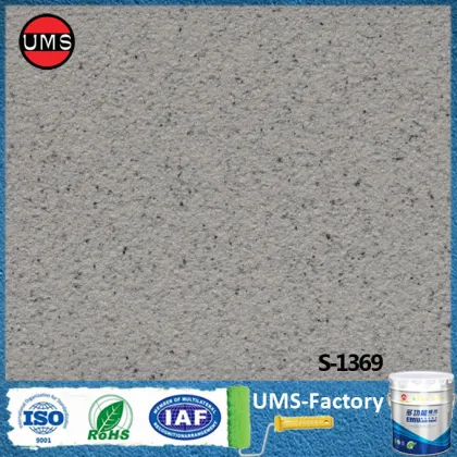 Stone effect heat resistant paint on wood