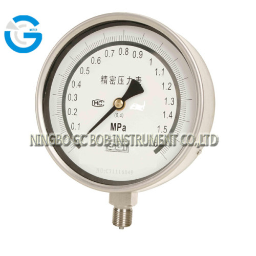 High quality all stainless steel pressure gauge calibration