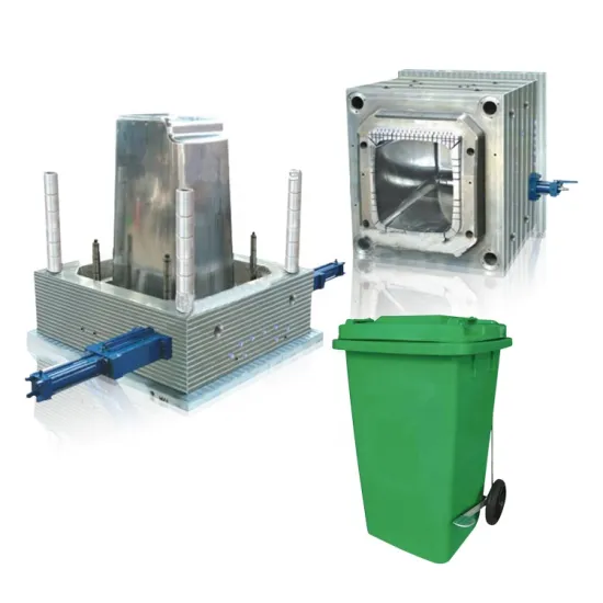 High Quality Factory Large Plastic Injection Garbage Bin Moulds