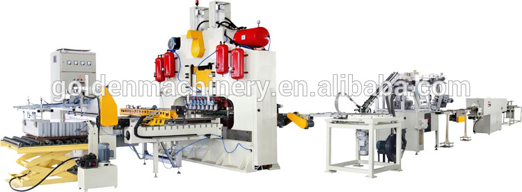 POE Peel-off End Foil Cap Making Machine Production Line