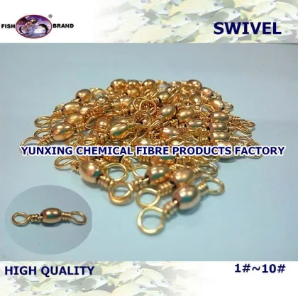 barrel fishing swivel