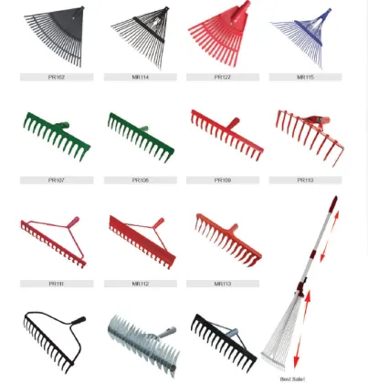 High-Quality Metal Excavator Garden Rakes for Efficient Leaf Cleanup