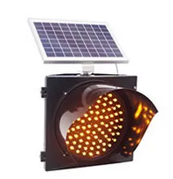 Solar Portable Traffic Light with Surface Traffic Lights Bulb